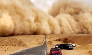 كوارث طبيعية في الصحراء