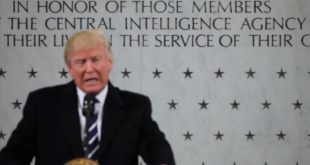 U S  President Donald Trump delivers remarks during a visit to the Central Intelligence Agency  CIA  in Langley  Virginia U S  January 21  2017  REUTERS Carlos Barria