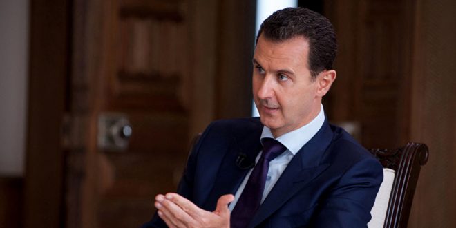 الأسد يعلق على الحادث الأخير بين سوريا وإسرائيل