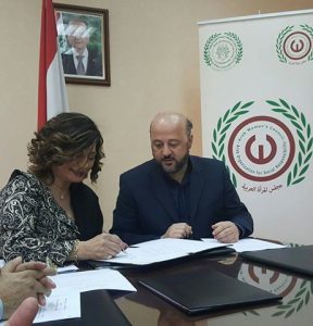 الرياشي مع مجلس المرأة العربية