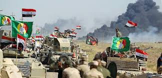 Les forces irakiennes