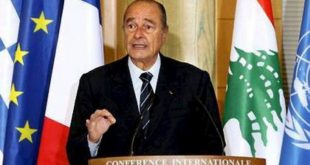 Chirac au Liban
