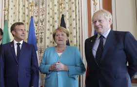 Macron, Merkel et Johnson