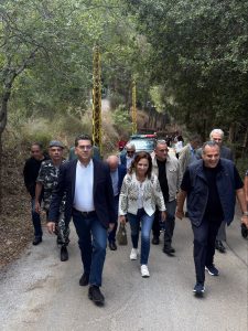 مرقص خلال إطلاق درب عرمون لمحبي المشي برعاية وزيري السياحة والإعلام: لا يمر يوم في هذا العهد دون بناء مدماك جديد رغم التحديات