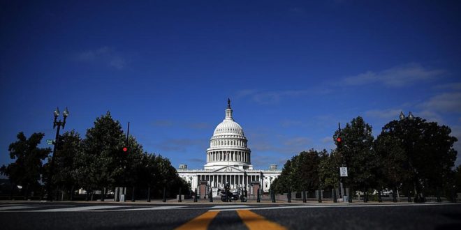 WASHINGTON, DC - SEPTEMBER 29:  The United States Capitol building is seen as Congress remains gridlocked over legislation to continue funding the federal government September 29, 2013 in Washington, DC. The House of Representatives passed a continuing resolution with language to defund U.S. President Barack Obama's national health care plan yesterday, but Senate Majority Leader Harry Reid has indicated the U.S. Senate will not consider the legislation as passed by the House.  (Photo by Win McNamee/Getty Images)