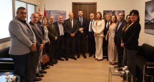 وفد وزارة الاعلام تيمور جنبلاط