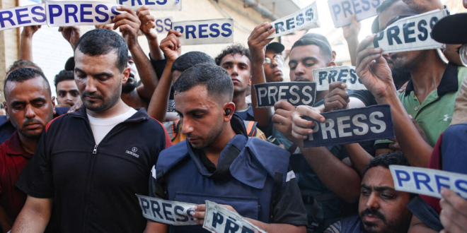 صحافيون فلسطينيون