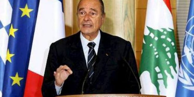 Chirac au Liban