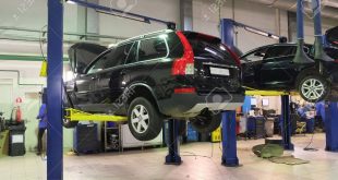 Image of a car repair garage