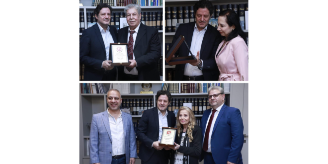 المكاري مكرما الفنانين شمص وطربيه ويونس